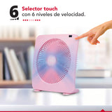 Ventilador USB Recargable Thor Box Fan Rosa
