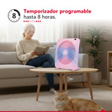 Ventilador USB Recargable Thor Box Fan Rosa