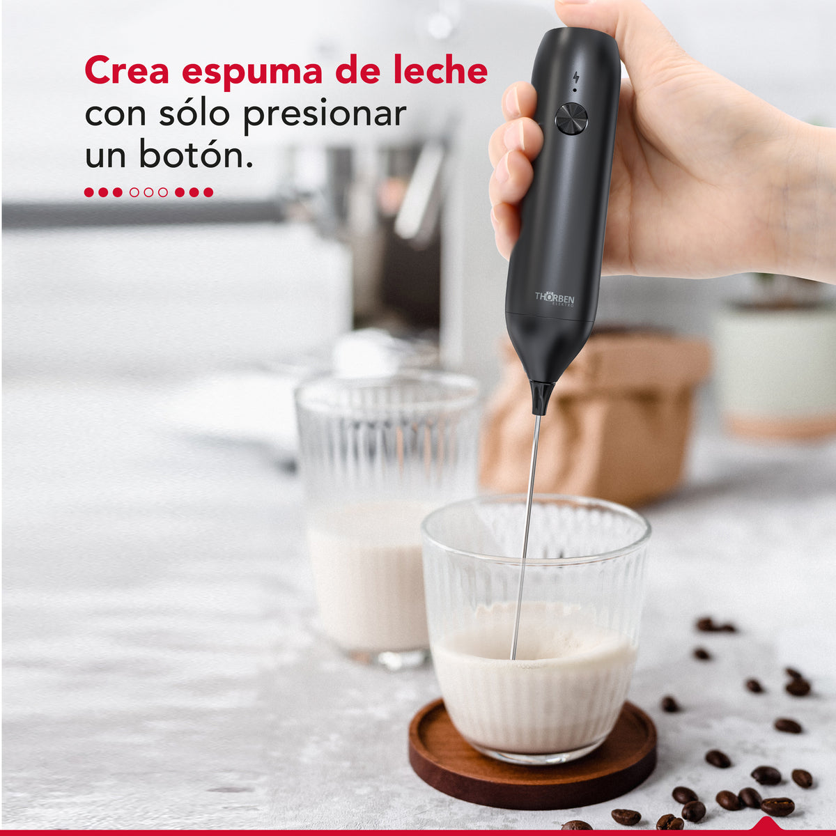 Espumador Batidor USB Thor Milk Frother