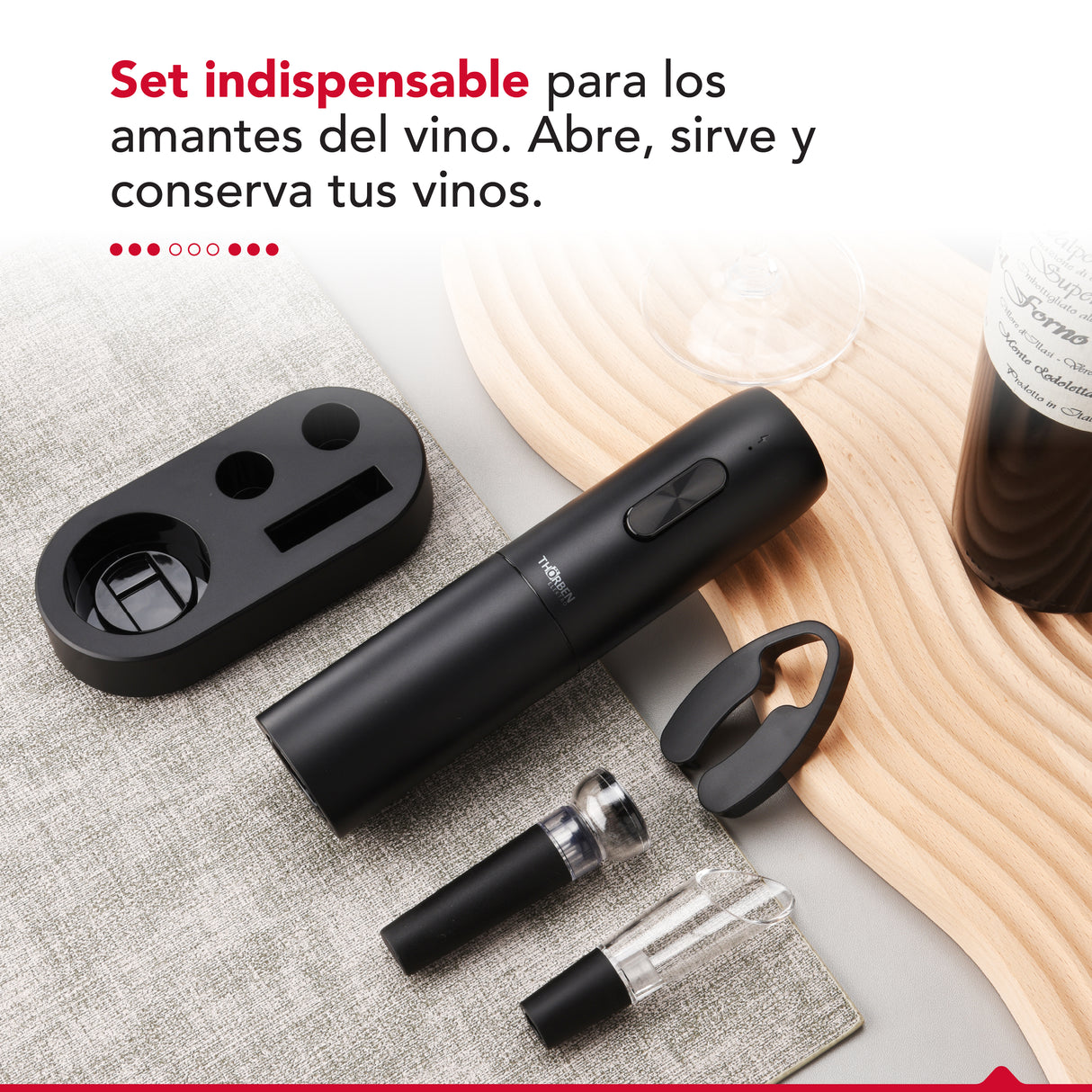 Set de vinos Thor Usb Wine Set