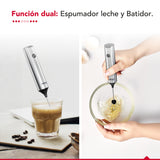 Espumador y Batidor USB Inox Thor Dual Milk Frother