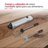 Espumador y Batidor USB Inox Thor Dual Milk Frother