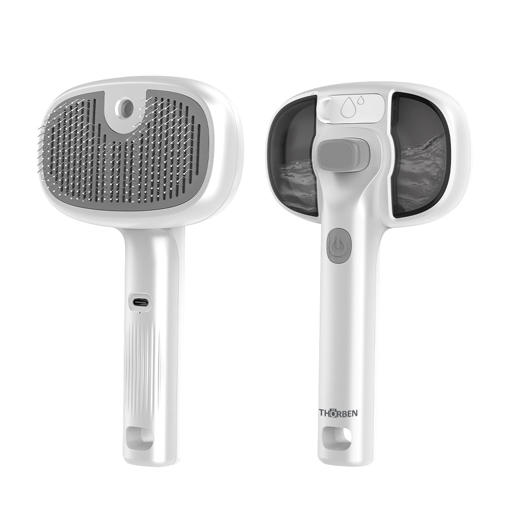 Cepillo Vaporizador para Mascotas Thor USB Pet Steam Brush