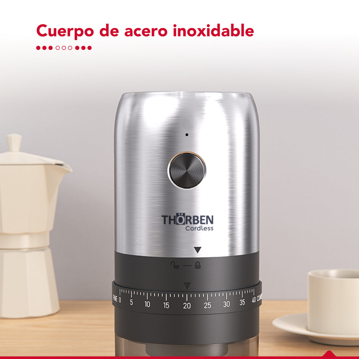 Molinillo de Café Thor Usb Professional Coffee Grinder